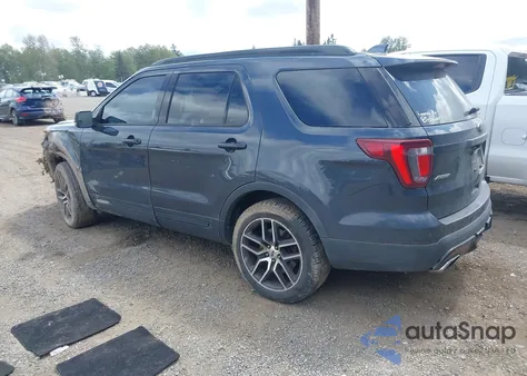 2017 Ford Explorer Sport from USA, damaged, VIN 1FM5K8GT4HGA62529